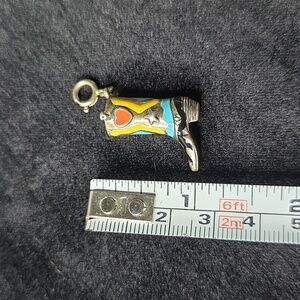 Colorful Carolyn Pollack Relios Boot Charm Pendant